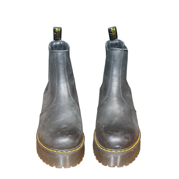 Dr. Martens Women's Rometty Wyoming Leather Platform Chelsea Boot size 7 - Picture 2 of 8